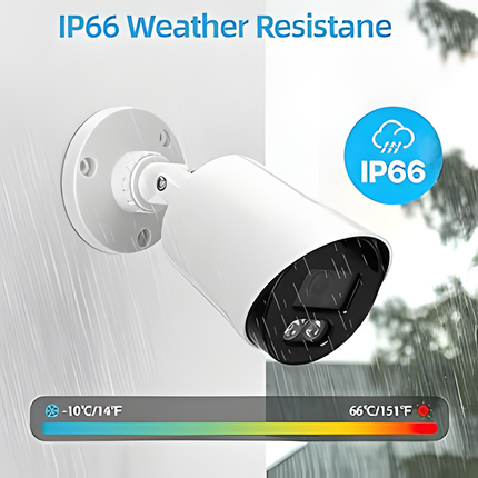 yoyomax 2-Pack 5MP HD Security Camera with Colorful Night Visio