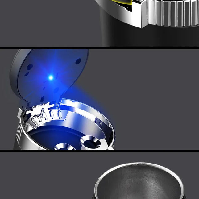 Car Supplies Ashtray With Lid Creative