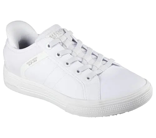 Skechers Mens Arch FIT Arcade-Good 2 See Hands Free Slip-Ins Sneaker White 11