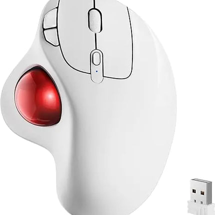 Wireless Trackball Ergonomic Mouse